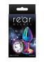 Rear Assets Multicolor Anal Plug - Small - Clear