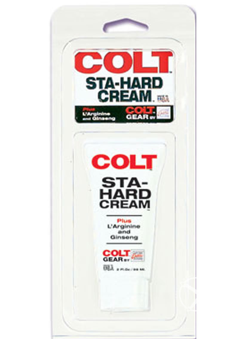 Colt Sta-hard Cream Male Genital Desensitizer 2oz